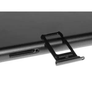 a black device with a slot attached to it