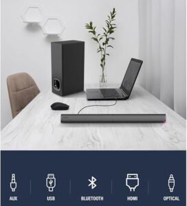 Barre de son Bluetooth Porodo Soundtec 2.1CH chez Mr Solde Cameroun