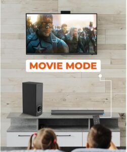 Barre de son Bluetooth Porodo Soundtec 2.1CH chez Mr Solde Cameroun