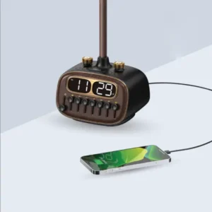 Lampe de bureau rétro Porodo avec haut-parleur Bluetooth chez Mr Solde Cameroun