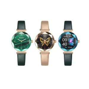 Montre intelligente Green Lion Swarovski chez Mr Solde Cameroun
