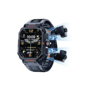 Montre intelligente TWS Green Lion Fit-Gear noir chez Mr Solde Cameroun