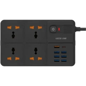 Prise de courant Green Lion 7 ports USB chez Mr Solde Cameroun