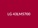 Téléviseur LG 43LM5700 43" LED Full HD