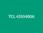 Téléviseur TCL 43S5400A 43" LED Full HD