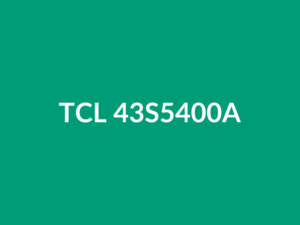 Téléviseur TCL 43S5400A 43" LED Full HD