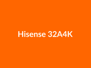 Téléviseur Hisense 32A4K 32" LED Full HD