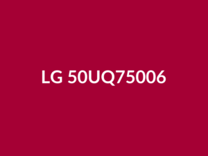 Téléviseur LG 50UQ75006 50" LED 4K UHD