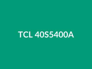 Téléviseur TCL 40S5400A 40" LED Full HD