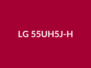 Téléviseur LG 55UH5J-H 55" LED lumineux 4K