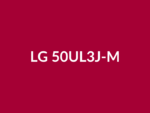 Téléviseur LG 50UL3J-M 50" LED lumineux 4K