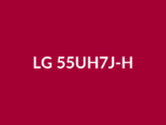 Téléviseur LG 55UH7J-H 55" LED lumineux 4K