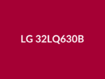Téléviseur LG 32LQ630B 32" LED Full HD