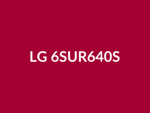 Téléviseur LG 6SUR640S 65" LED lumineux 4K