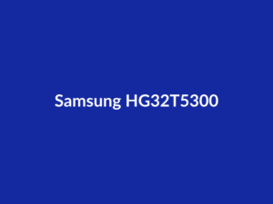 Téléviseur Samsung HG32T5300 32" TV hôtelière Full HD
