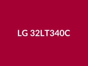 Téléviseur LG 32LT340C 32" TV hôtelière Full HD