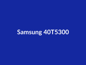 Téléviseur Samsung 40T5300 40" LED Full HD