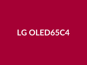 Téléviseur LG OLED65C4 65" OLED 4K UHD