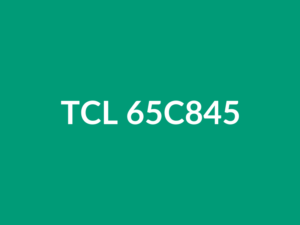 Téléviseur TCL 65C845 65" Mini LED 4K UHD
