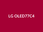 Téléviseur LG OLED77C4 77" OLED 4K UHD