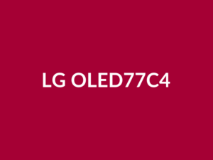 Téléviseur LG OLED77C4 77" OLED 4K UHD