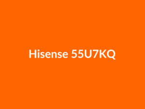 Téléviseur Hisense 55U7KQ 55" Mini LED 4K UHD