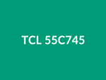 Téléviseur TCL 55C745 55" QLED 4K UHD