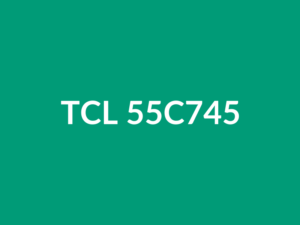 Téléviseur TCL 55C745 55" QLED 4K UHD