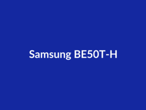 Téléviseur Samsung BE50T-H 50" LED Full HD