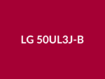 Téléviseur LG 50UL3J-B 50" LED Full HD