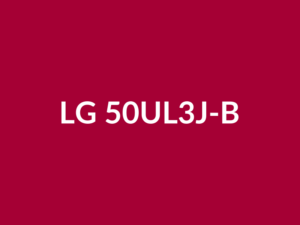 Téléviseur LG 50UL3J-B 50" LED Full HD
