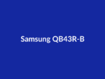 Téléviseur Samsung QB43R-B 43" Affichage dynamique Full HD