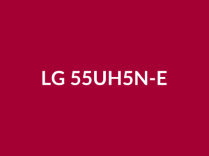 Téléviseur LG 55UH5N-E 55" Affichage dynamique 4K