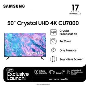 Téléviseur Samsung UA50CU7000 50" LED 4K UHD